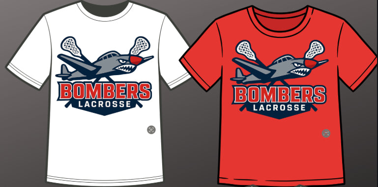 Bombers Lacrosse Logo Shirt