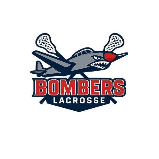 Bombers Lacrosse Logo Shirt