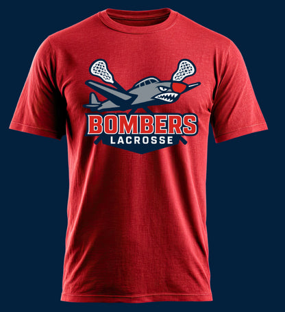 Bombers Lacrosse Logo Shirt